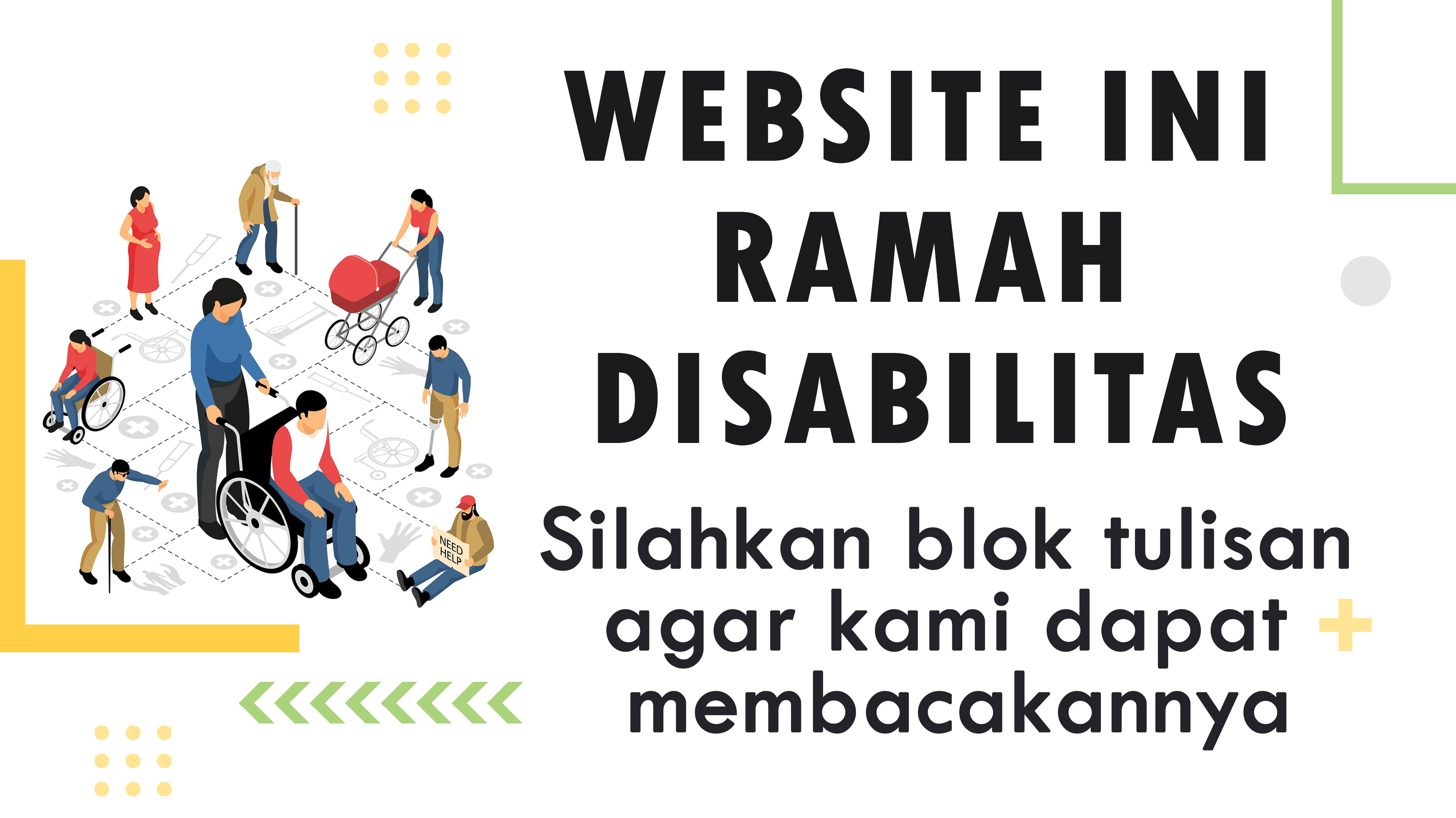 Website ramah disabilitas